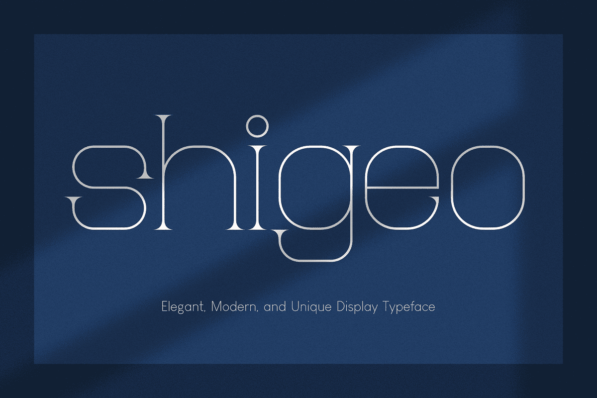 Shigeo Free Font