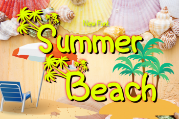 Summer Beach Free Font