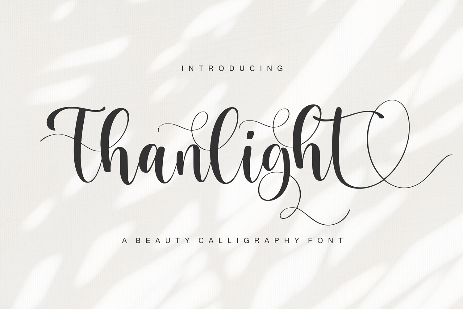 Thanlight Free Font