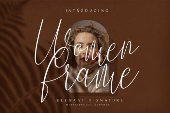 Women Frame Free Font