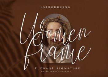 Women Frame Free Font