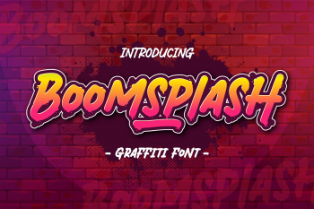 Boomsplash Free Font