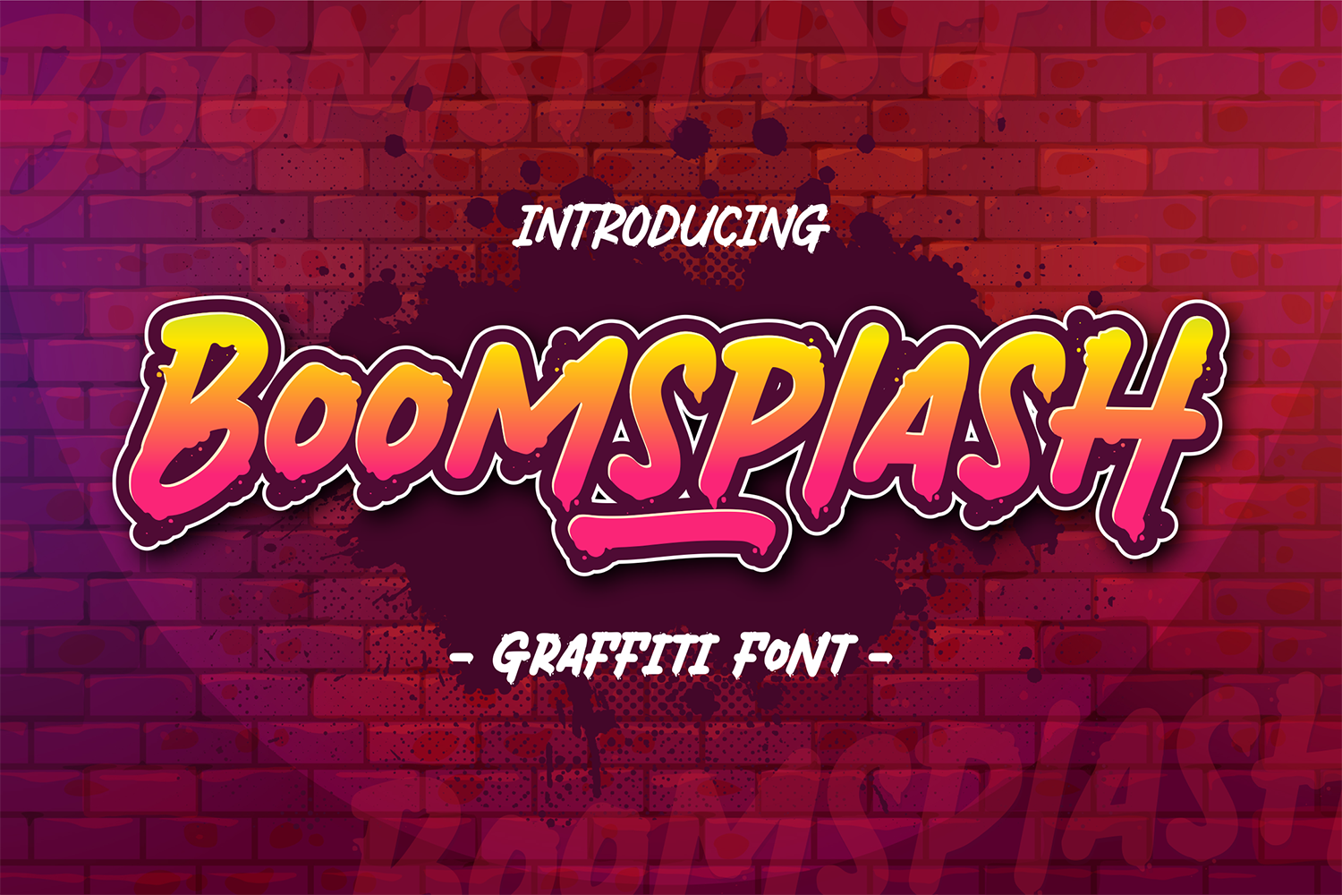Boomsplash Free Font