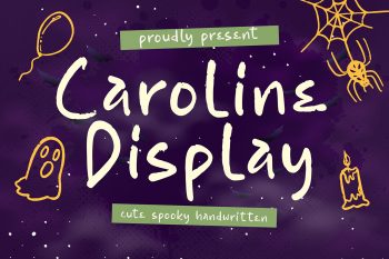 Caroline Display Free Font