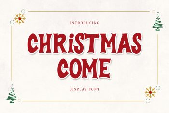 Christmas Come Free Font