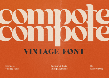 Compote Free Font