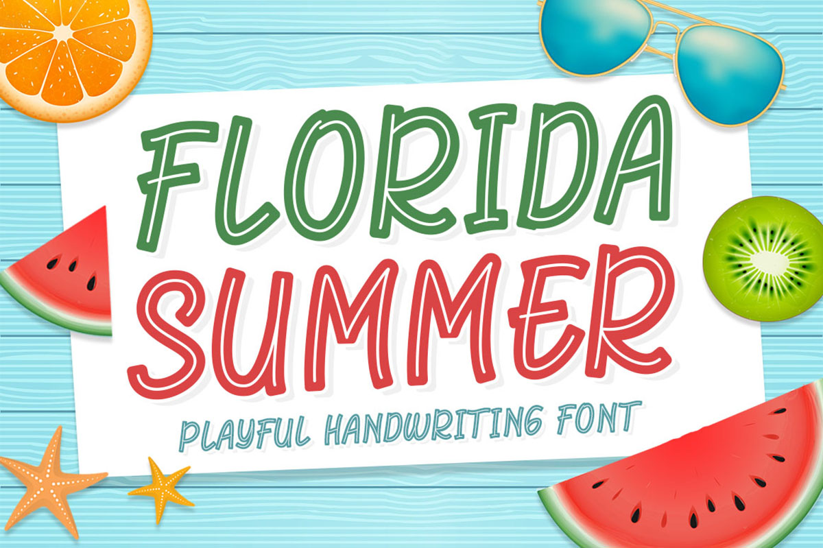 Florida Summer Free Font
