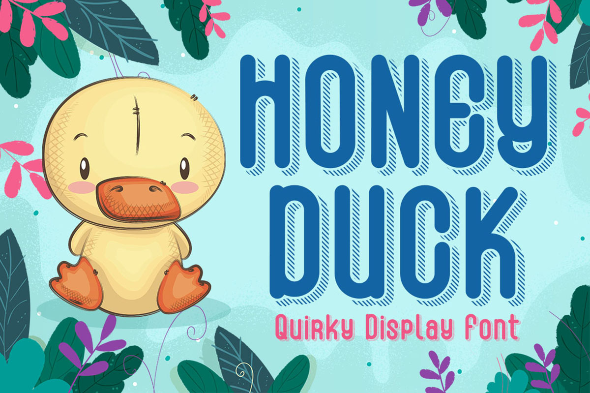 Honey Duck Free Font