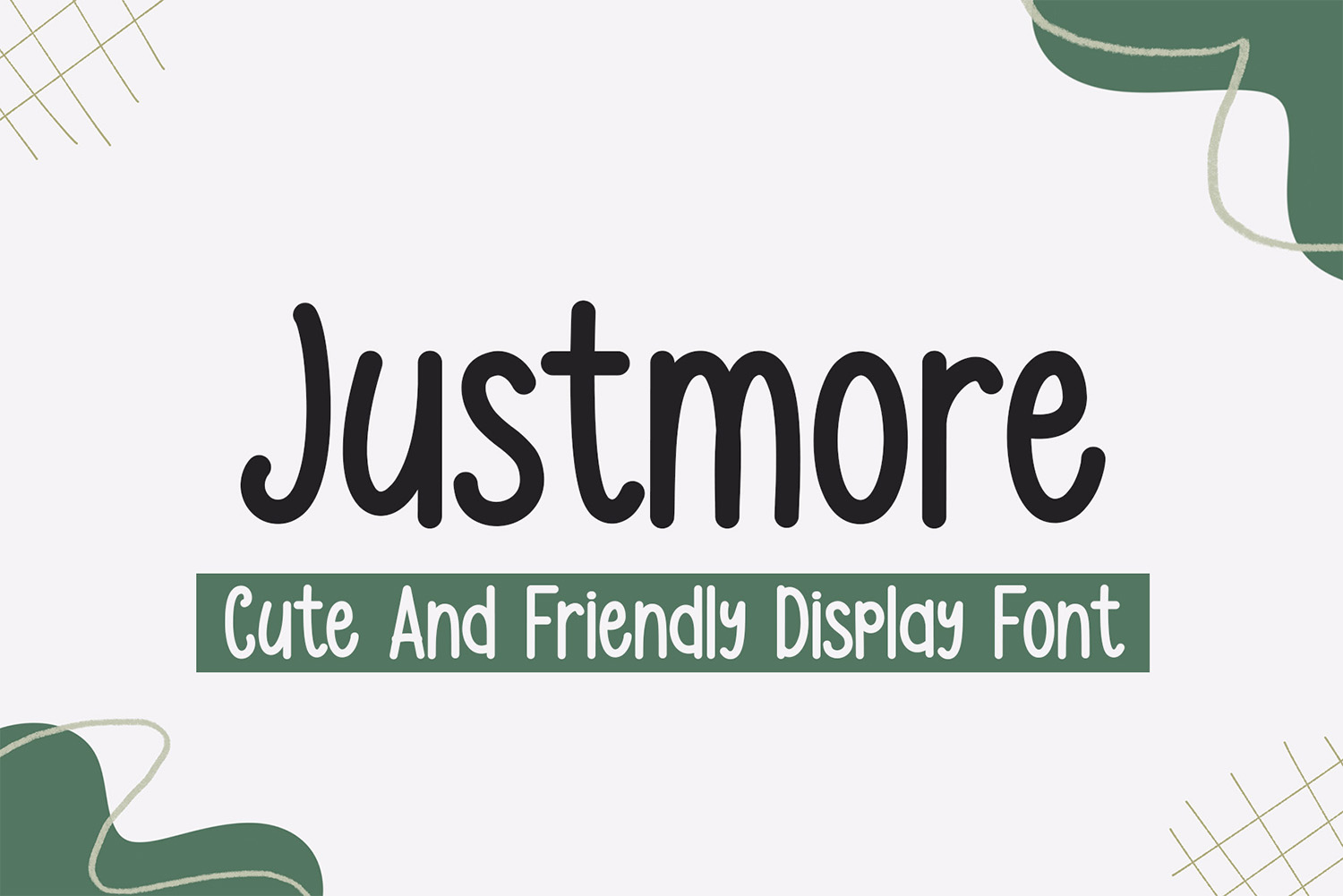 Justmore Free Font