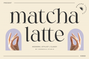 Matcha Latte Free Font