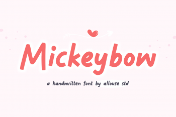 Mickeybow Free Font