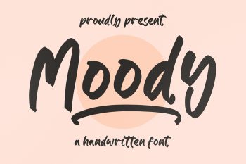Moody Free Font