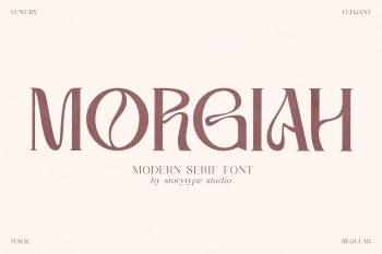 Morgiah Free Font