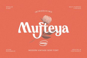 Mufteya Free Font