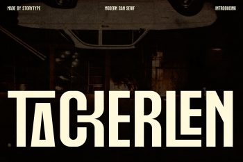 Tackerlen Free Font