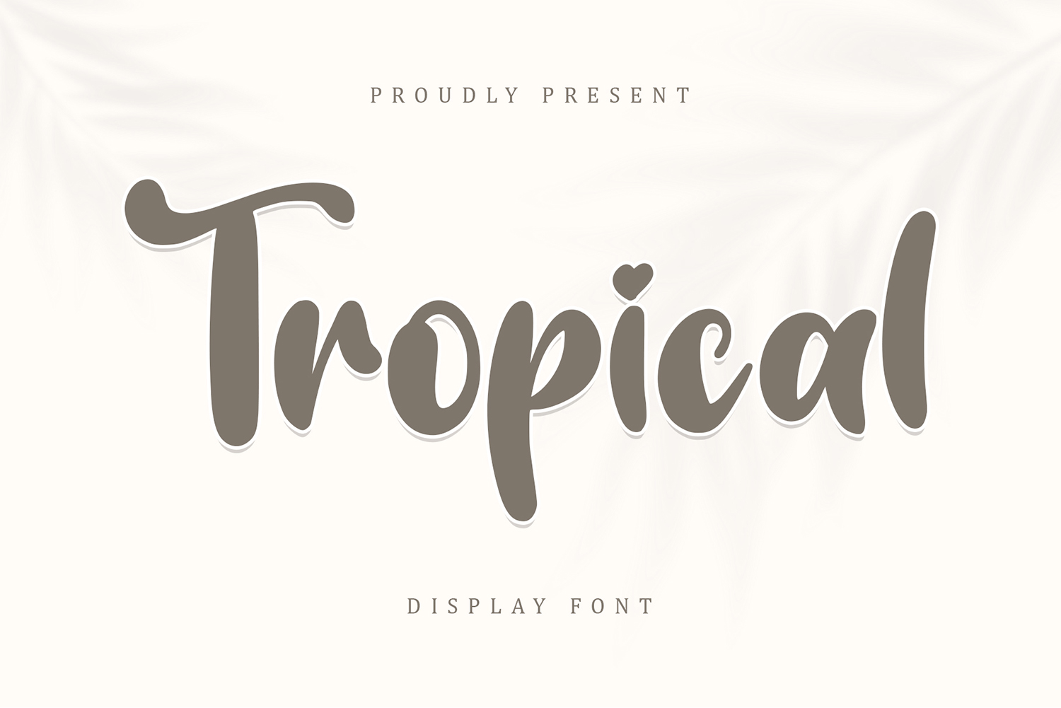 Tropical Free Font