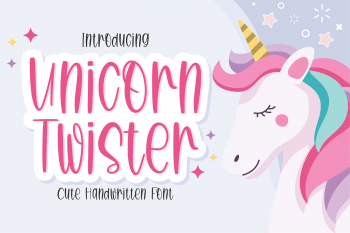 Unicorn Twister Free Font