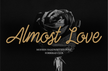 Almost Love Free Font