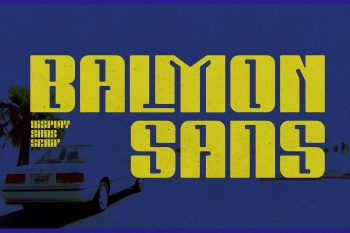 Balmon Sans Free Font