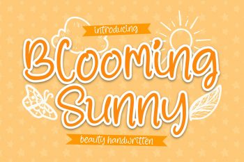 Blooming Sunny Free Font