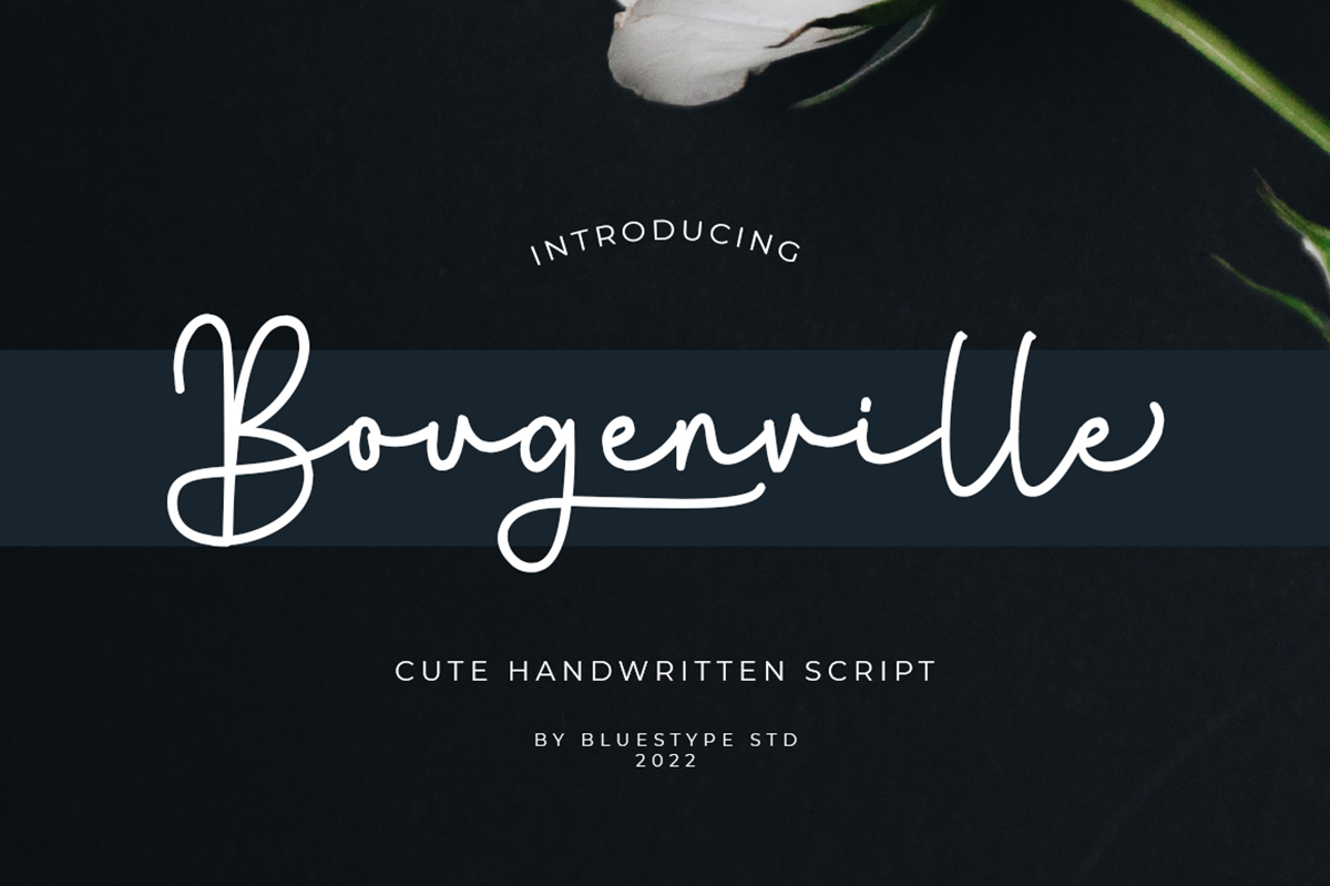 Bougenville Free Font