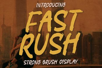 Fast Rush Free Font