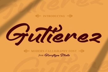 Gutierez Free Font