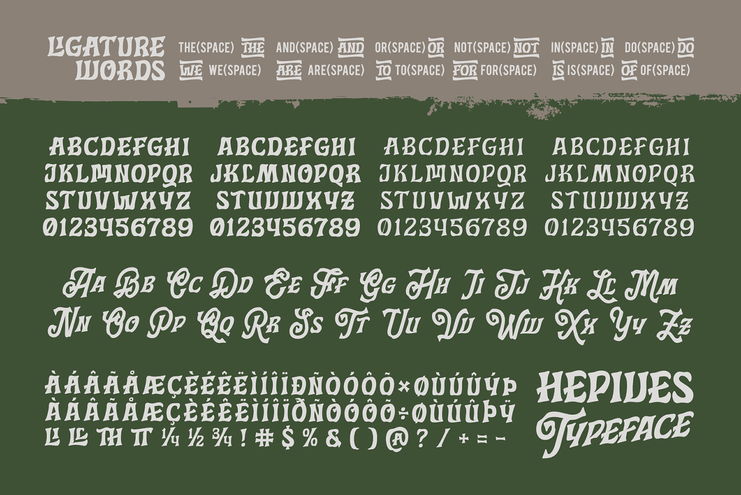 Hepives Fonts Free Font