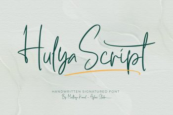 Hulya Script Free Font