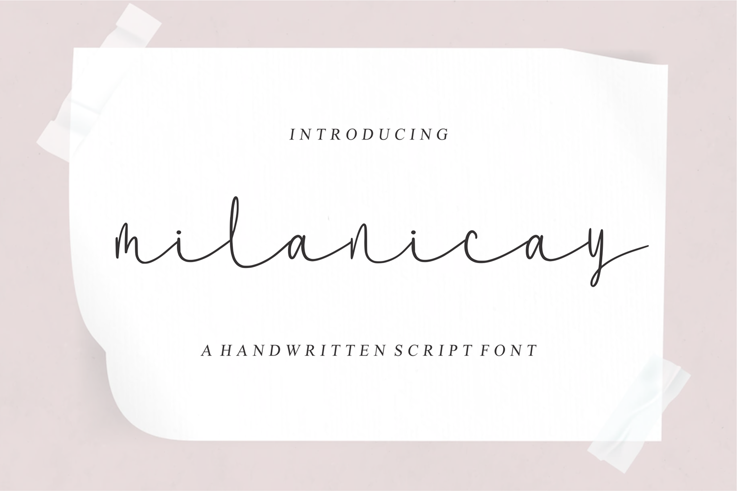 Milanicay Free Font