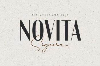 Novita Signora Free Font