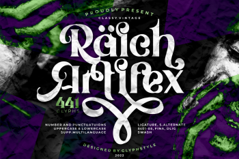 Raich Artifex Free Font