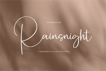 Rainsnight Free Font