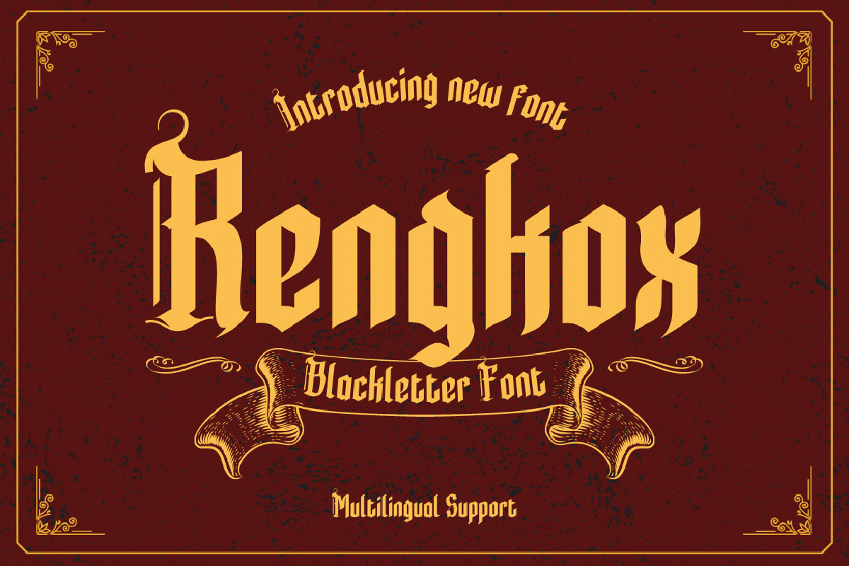 Rengkox Free Font