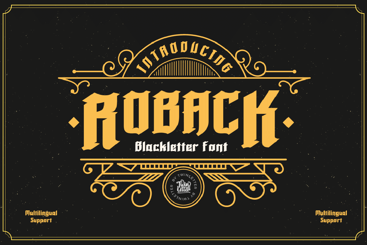Roback Free Font