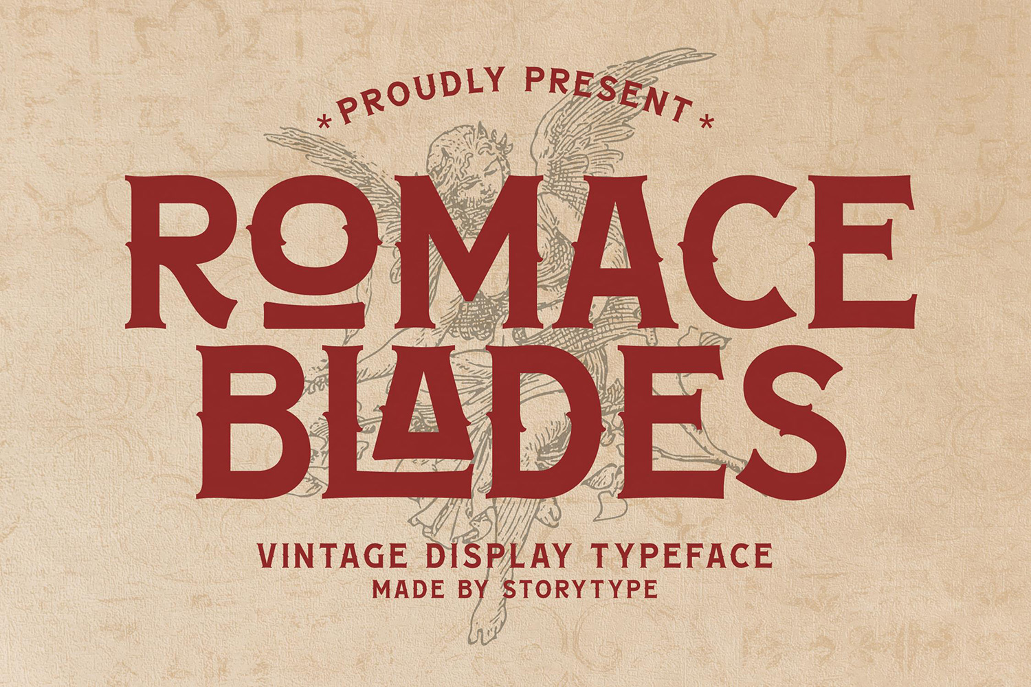 Romace Blades Free Font