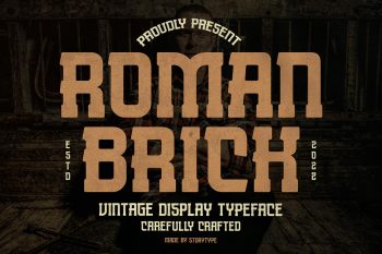 Roman Brick Free Font