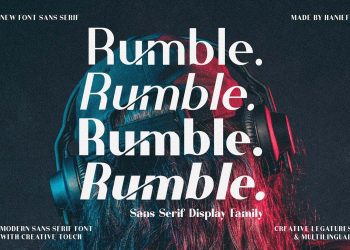 Rumble Free Font