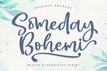Someday Bohemi Free Font