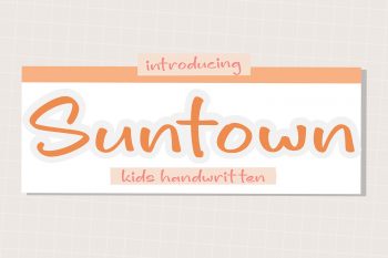 Suntown Free Font