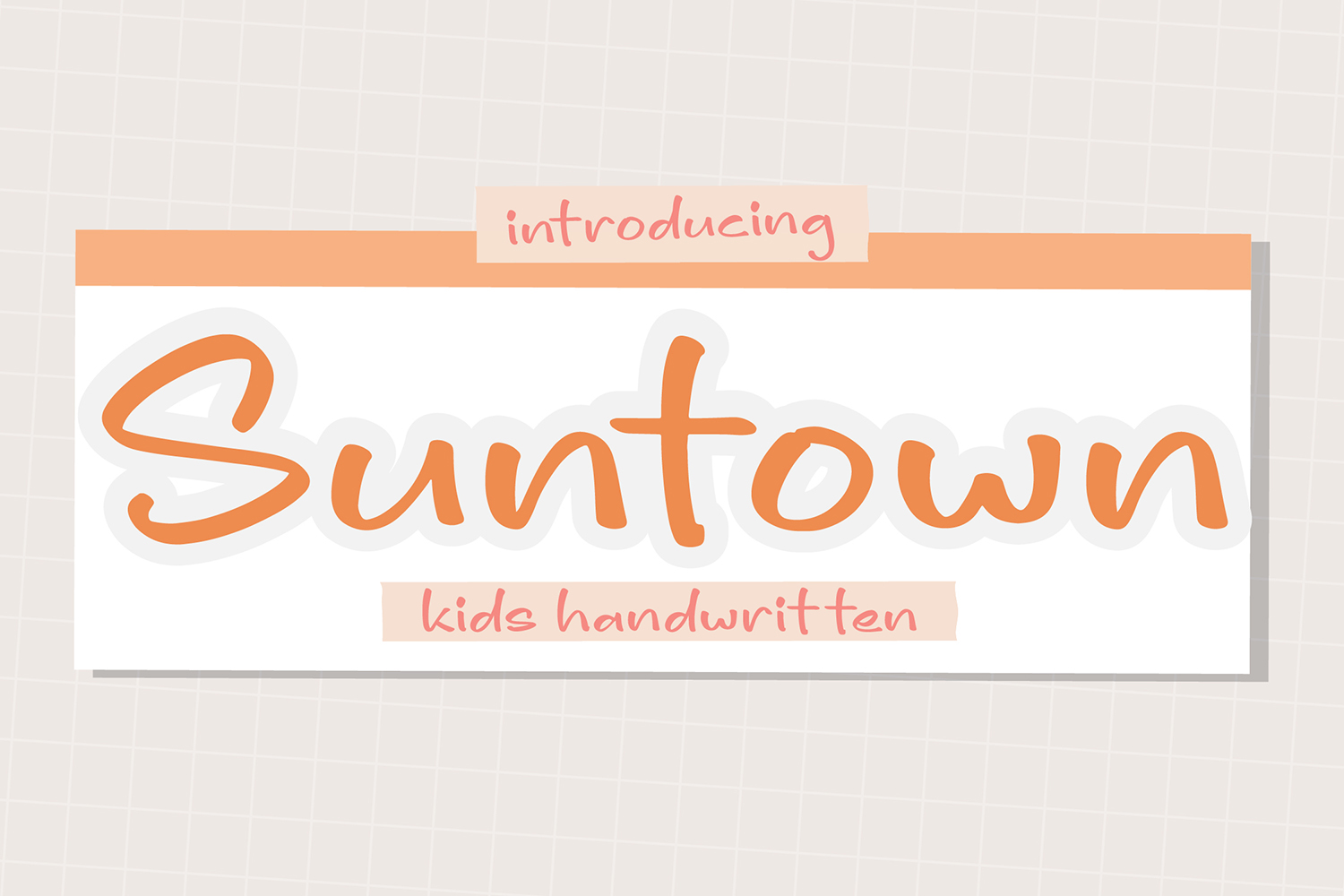 Suntown Free Font