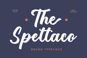 The Spettaco Free Font