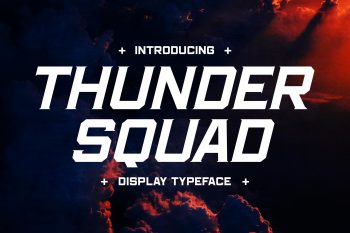 Thunder Squad Free Font