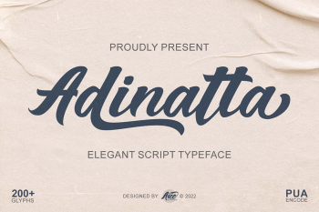 Adinatta Free Font