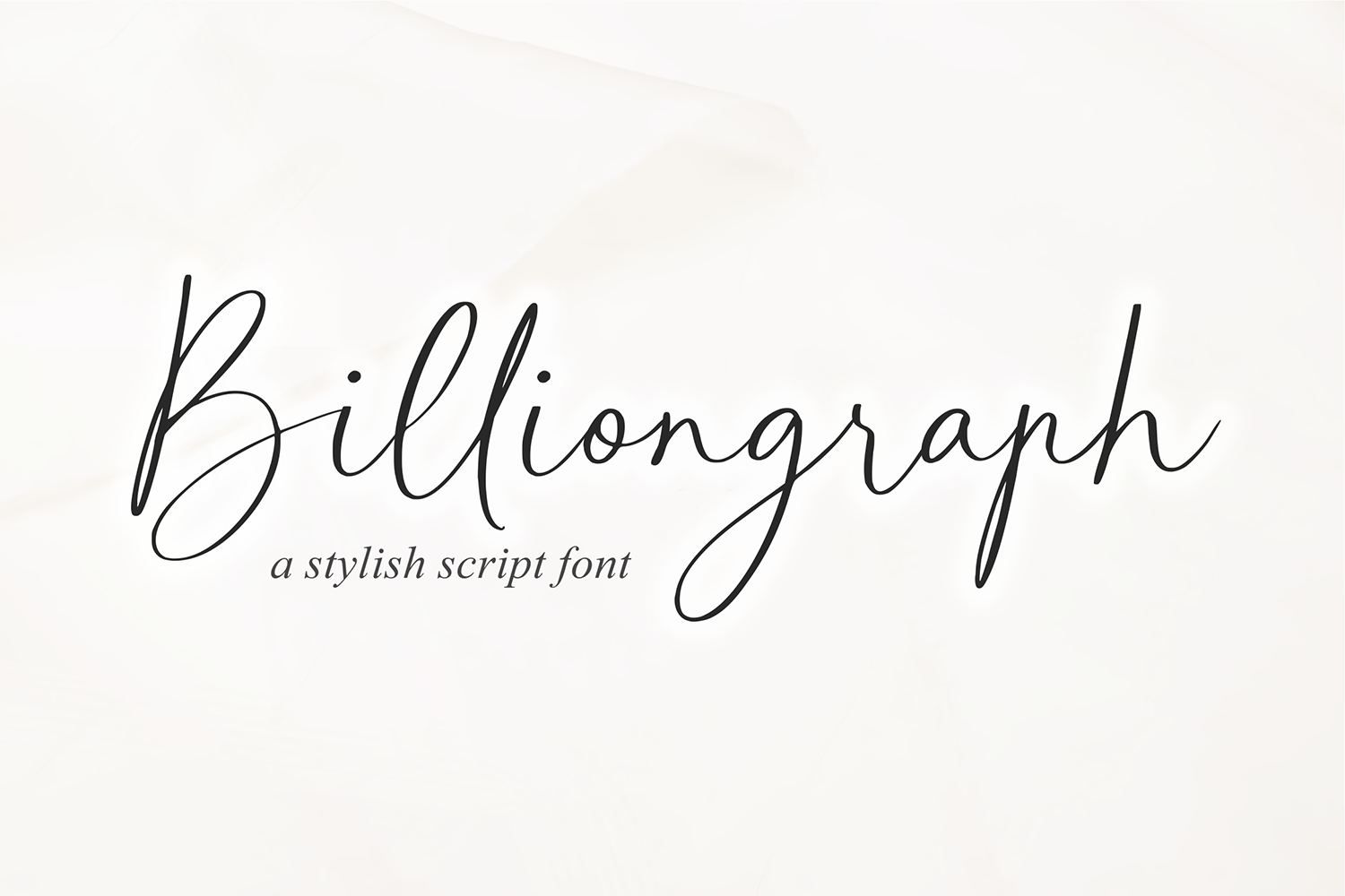 Billiongraph Free Font