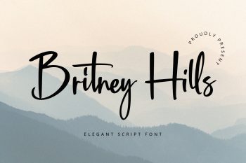 Britney Hills Free Font