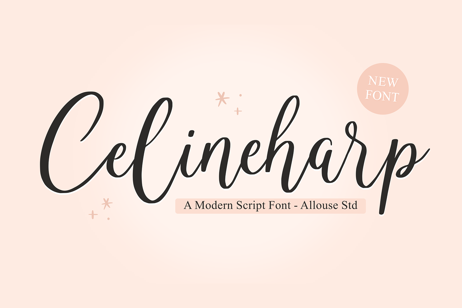 Celineharp Free Font