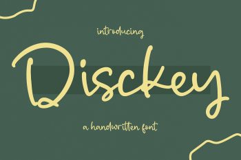 Disckey Free Font