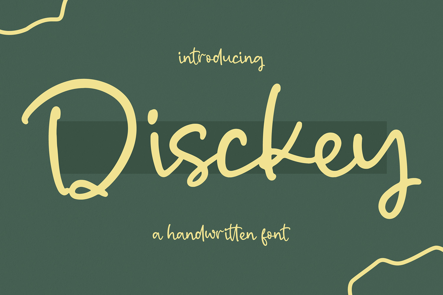 Disckey Free Font