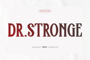 Dr. Stronge Free Font